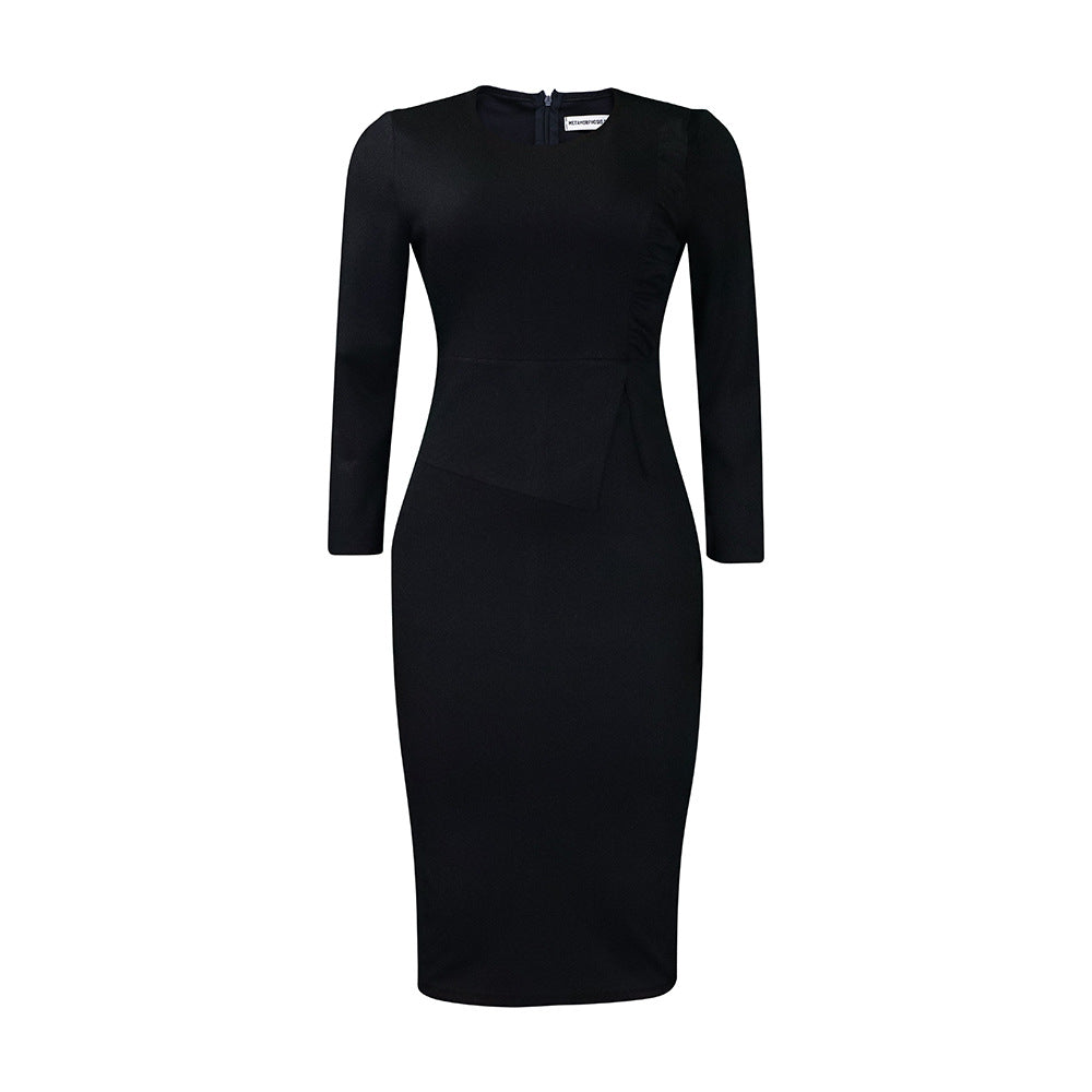 Elegant Slim Fit Pencil Fashion Hip Dress