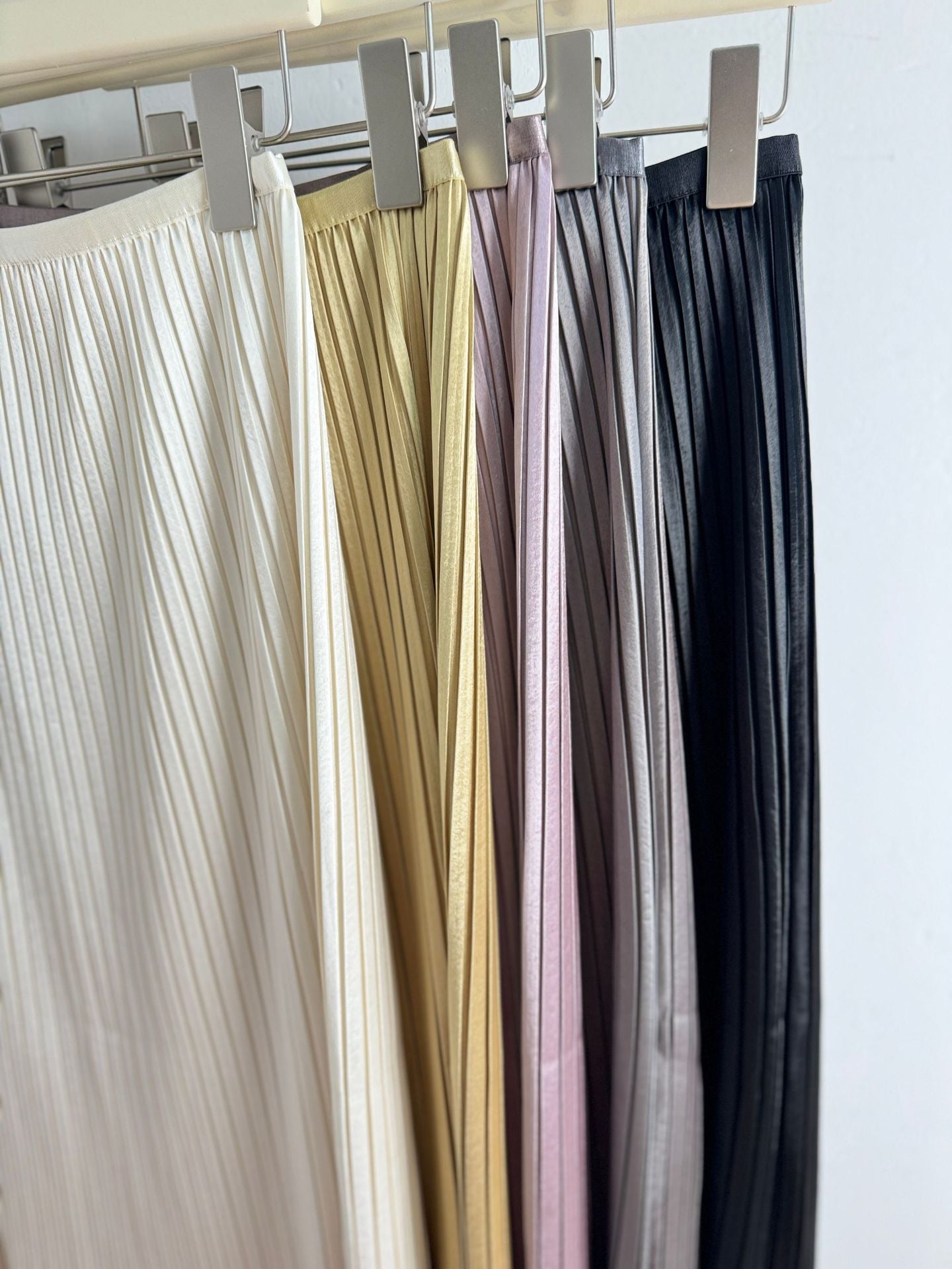 Light Luxury Pleated Vacation Style Ball A- Skirt