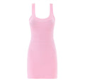 Fashion Sexy Highly Stretch Waist Mini Dress