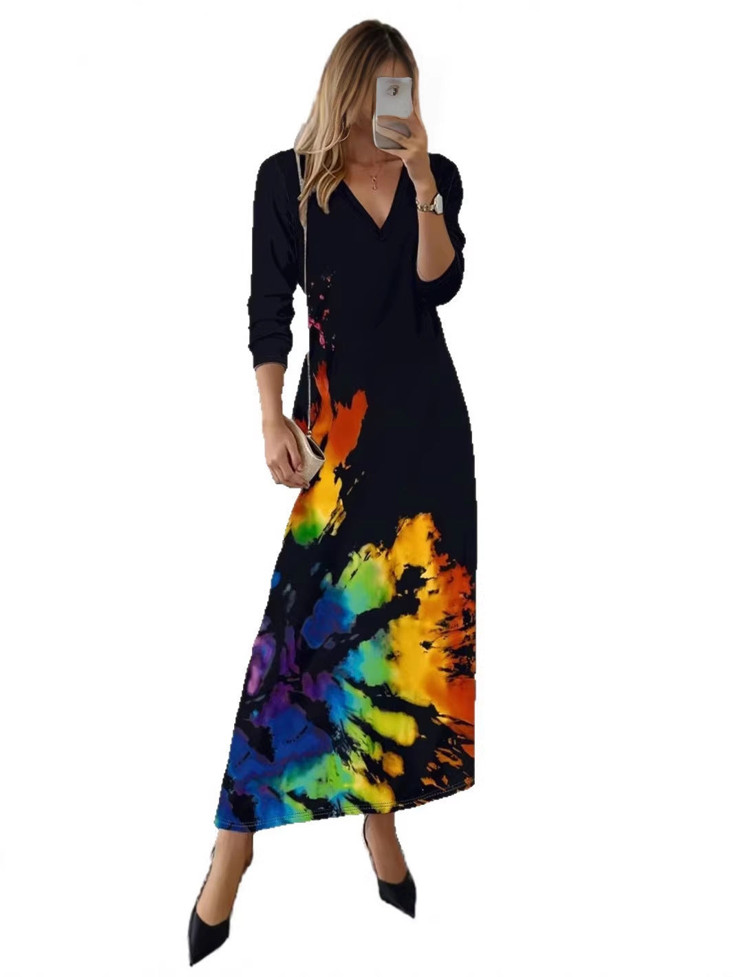 Casual Latin American Lady Style Xi Dress