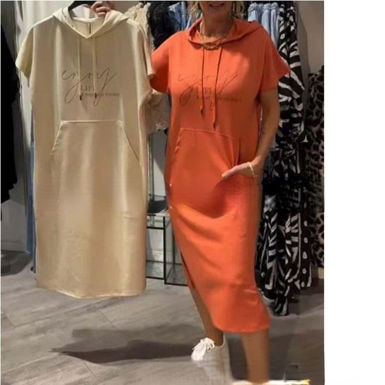 Attractive Glamorous Women's Summer Large Printed Dress