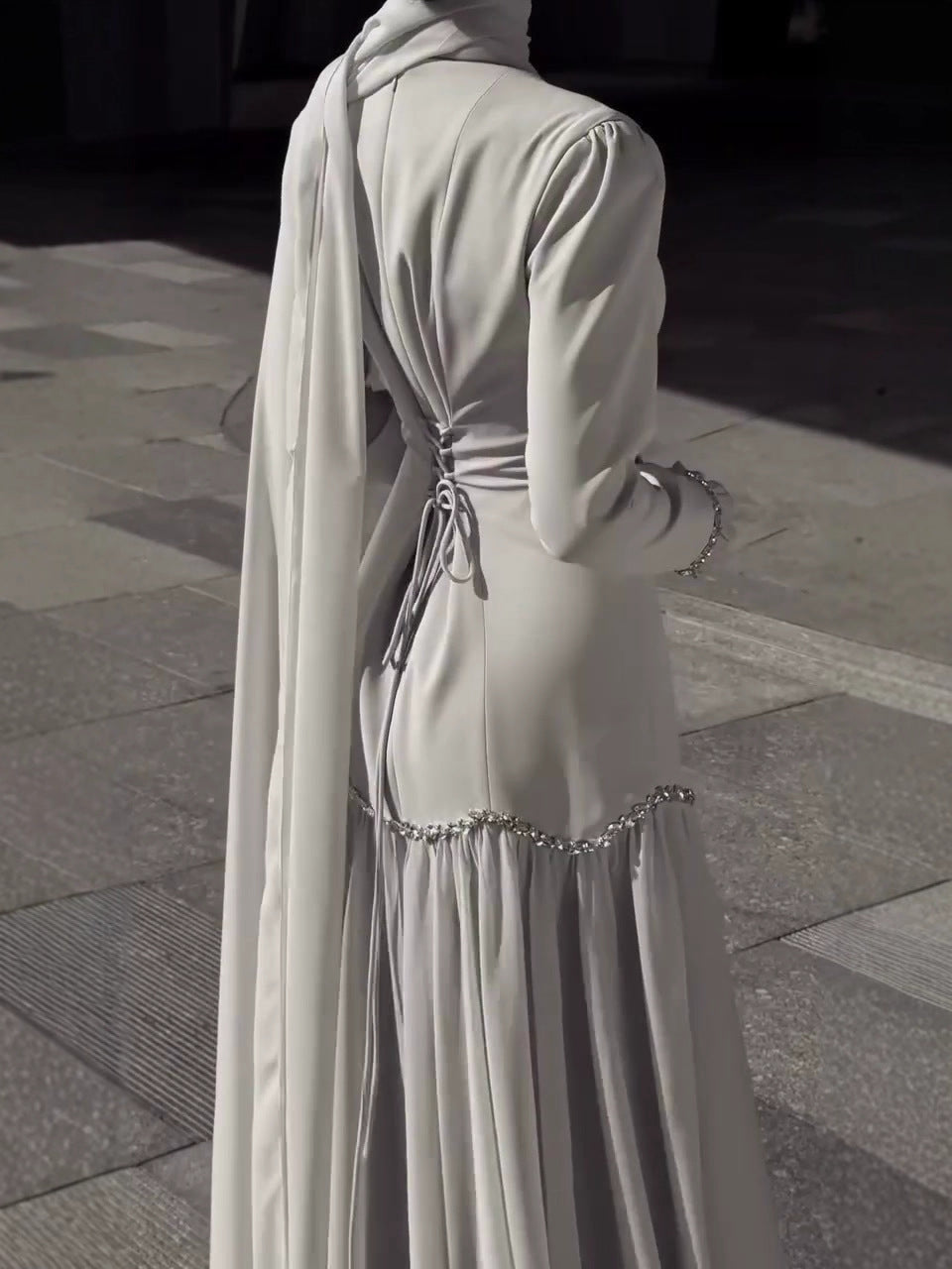 Spring Retro Elegance Long Sleeve Gorgeous Dress