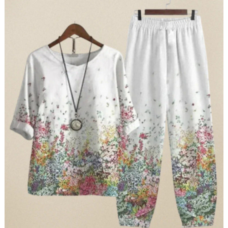 Women's Casual Round Neck Half Sleeve Shirt Women's T-shirt