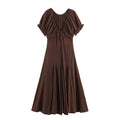 Women's Spring Fashion Sexy Hot Tulle Sleeve Dress