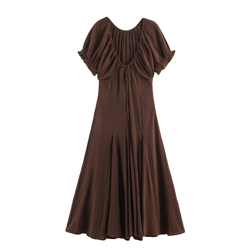 Women's Spring Fashion Sexy Hot Tulle Sleeve Dress