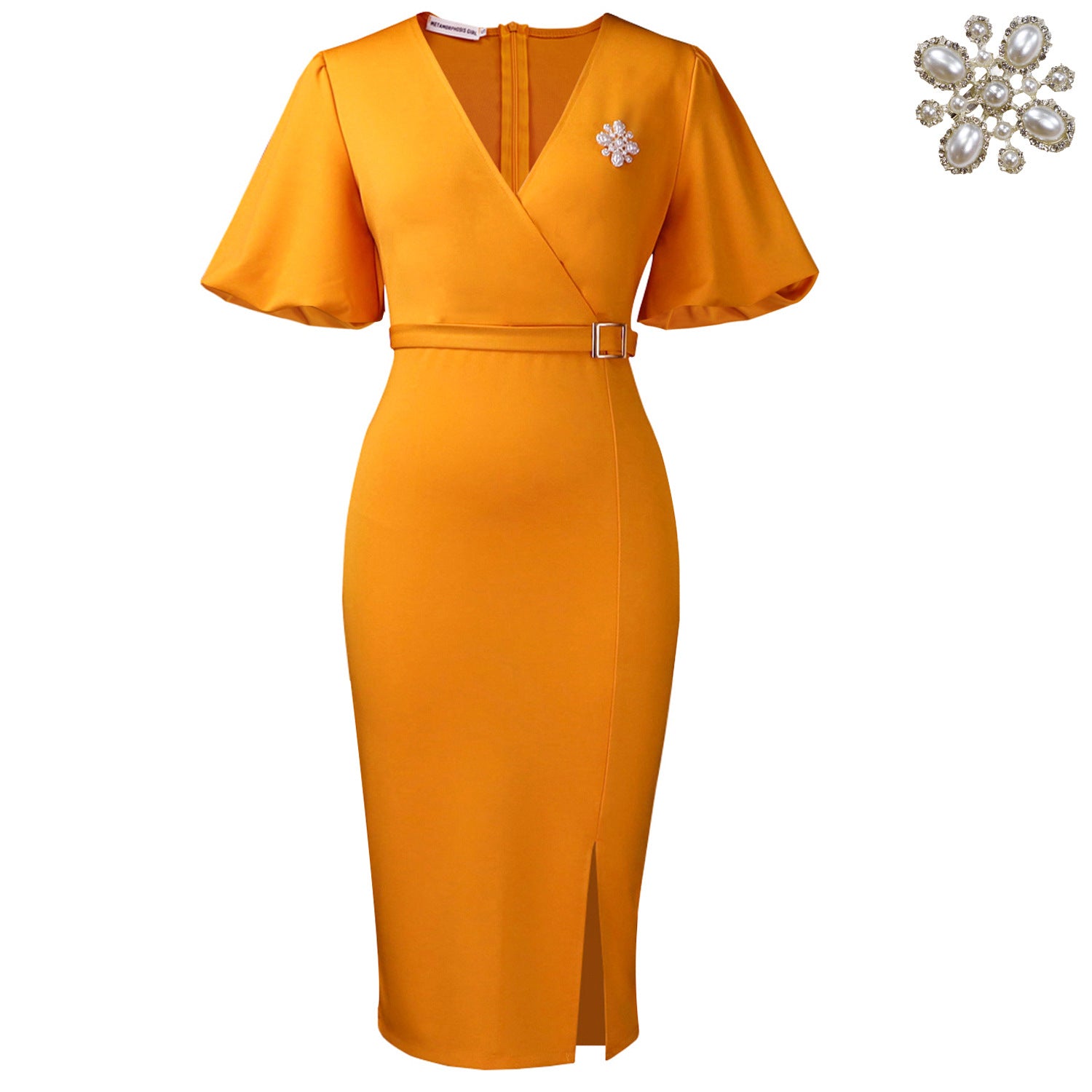 Women's African Wear Lantern Sleeve Summer Fashion Hip Dress