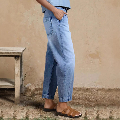 Beautiful Women's Casual Fashion Denim Cropped Women's Jeans
