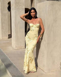 Women's Summer Sexy Slim Hip Backless Elegant Dress