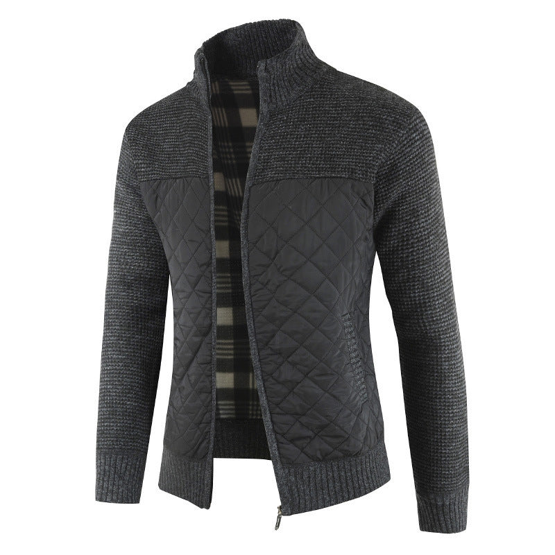 Autumn Loose Casual Thickened Stand Collar Women's Sweater