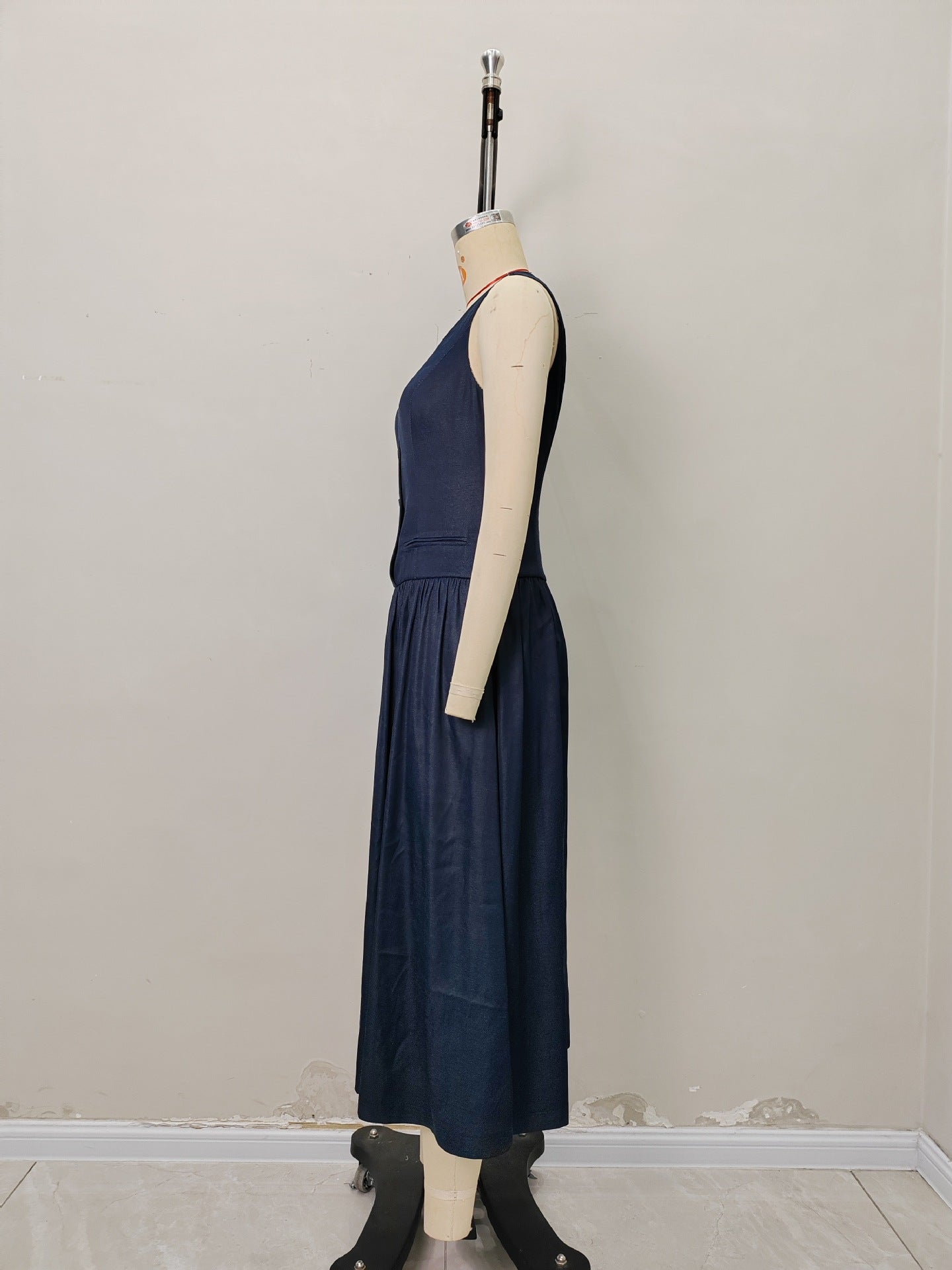 Summer Design Pocket Midi Simple Graceful Dress