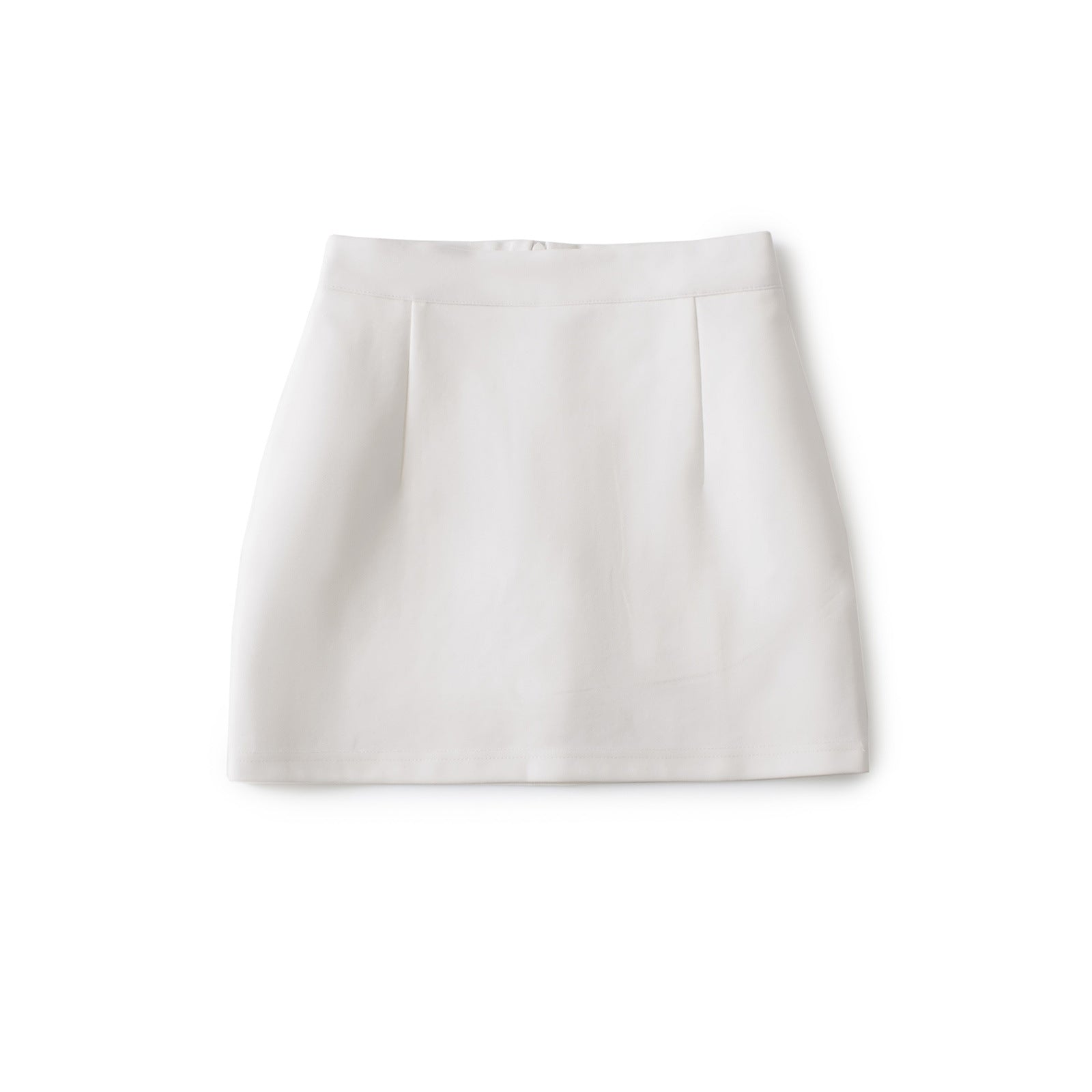 Spring Hot Basic Style High Waist Pure Color Beauty Skirt