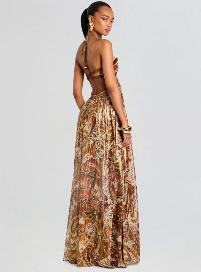 Summer Formal Strap Backless Sexy Party Dress
