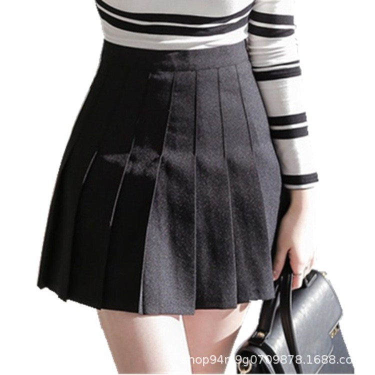 Women's Summer Pleated Slimming High Waist Skirt