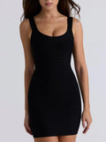 Sexy Pure Desire Sleeveless Backless Package Hip With Dress