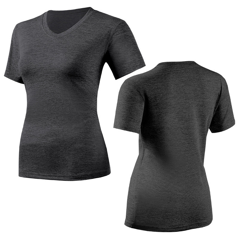 Women's Summer Sports Sleeve Slim Fit Breathable Women's T-shirt