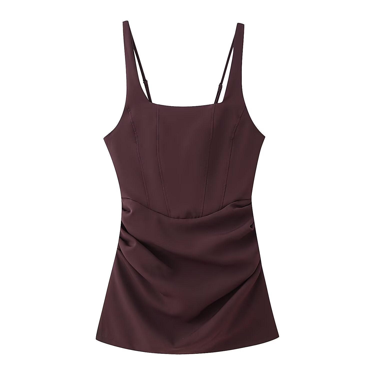 Graceful Creative Women's Fashion Three-color Suspender Dress