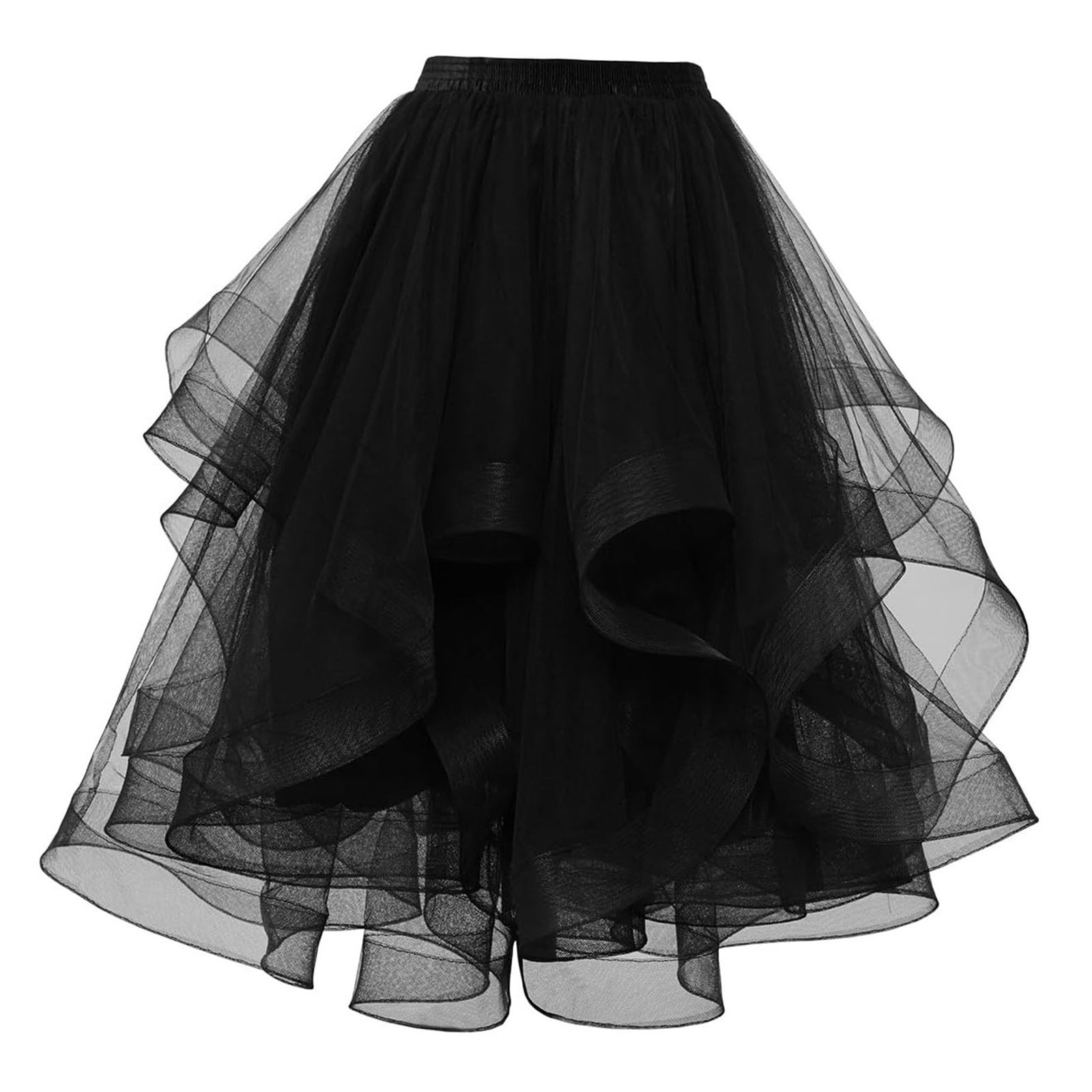 Dance Prom Dress Bridesmaid Fishtail Wave Skirts