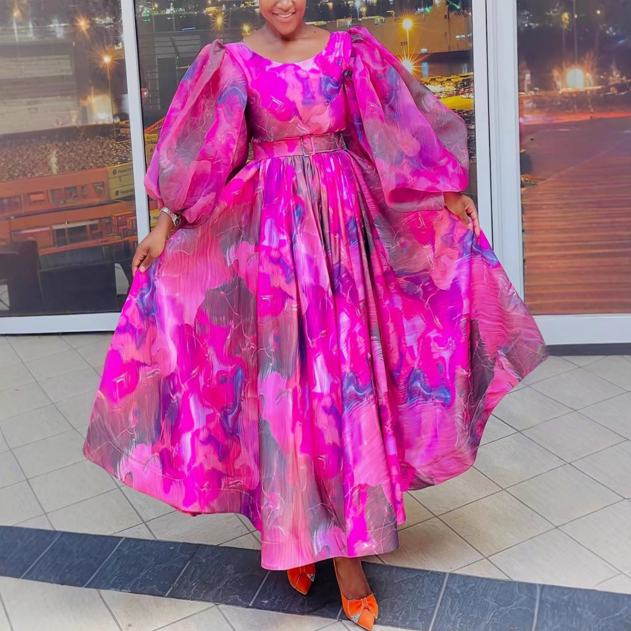 Unique Versatile Charming Pure Beautiful Printed Dress