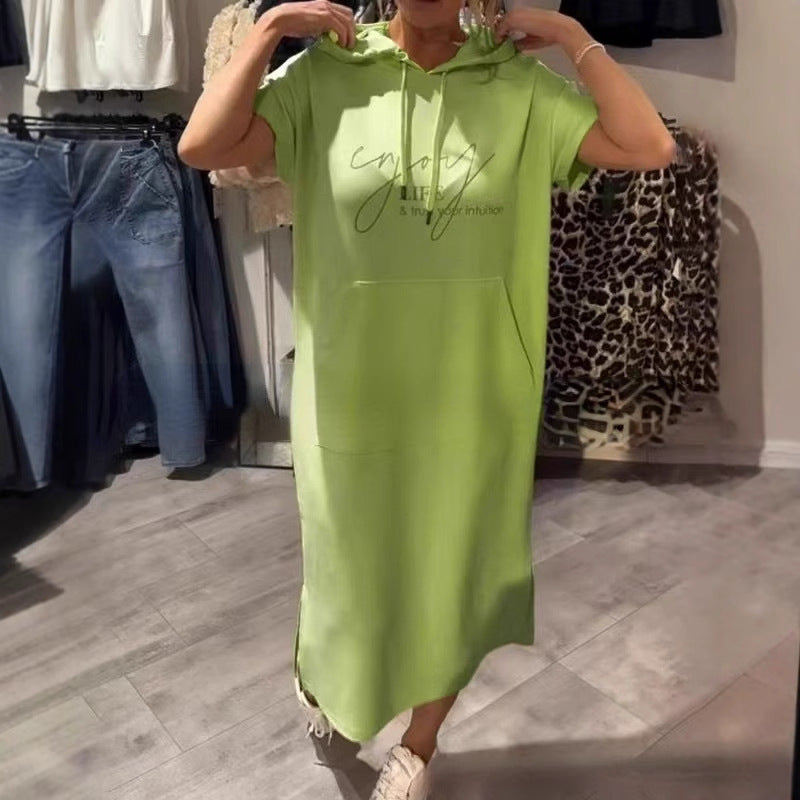 Attractive Glamorous Women's Summer Large Printed Dress