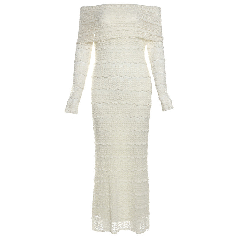 Women's Autumn Fashionable Elegant Lace For Dress