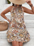 Classy Unique Women's Printed Summer Sleeveless Plus Size