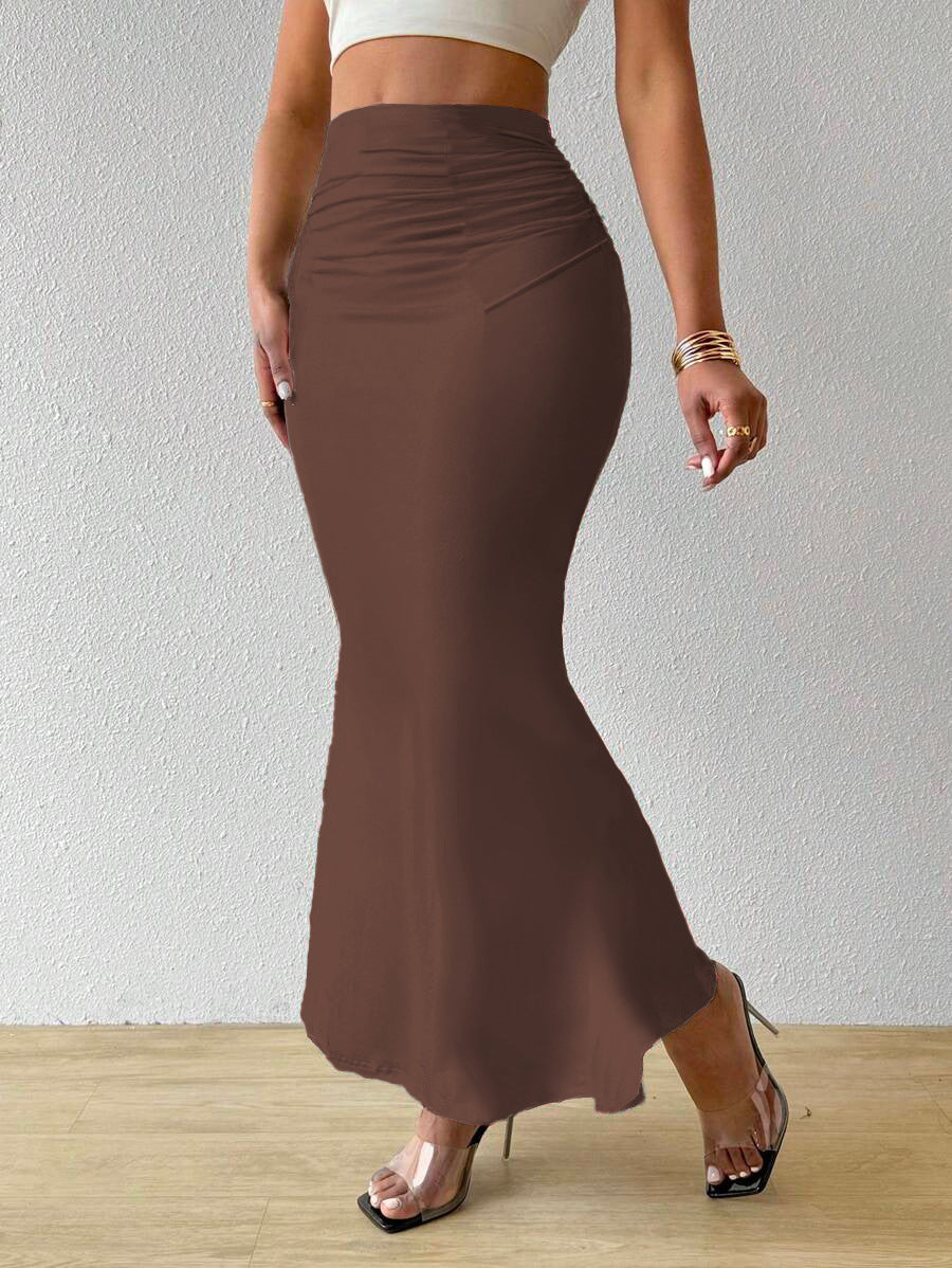 Women's Popular Zebra Pattern Tight High Waist Skirt