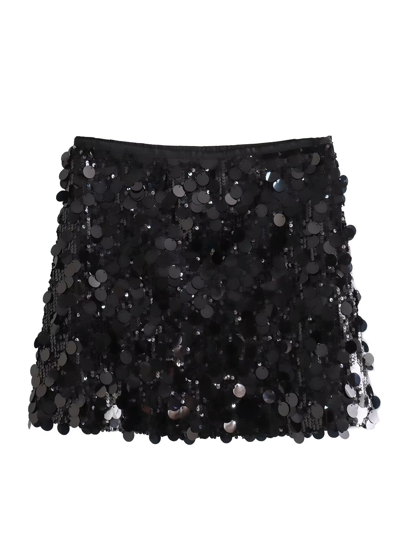 Cool Women's Sequined Sheath Mini Sexy Skirts