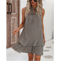 Pretty Charming Creative Bohemian Printed Sleeveless Dress