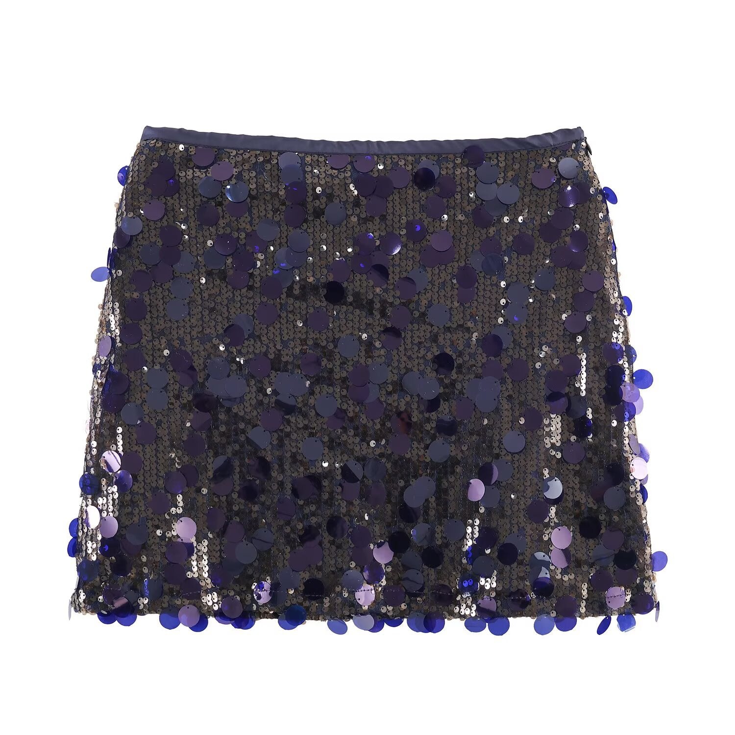Women's Spring Elegant Slightly Mature Fashion Festival Sequined Skirt