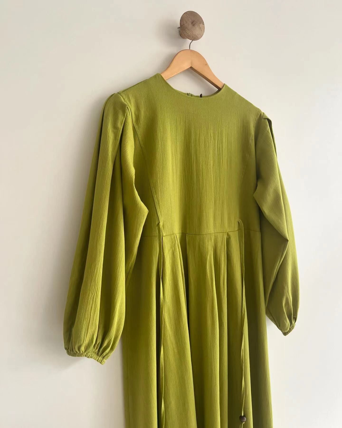 Women's Muslim Style Solid Color Fashion Long Dress