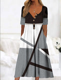 Popular Women's Printed Pocket Clinch Long Cardigans
