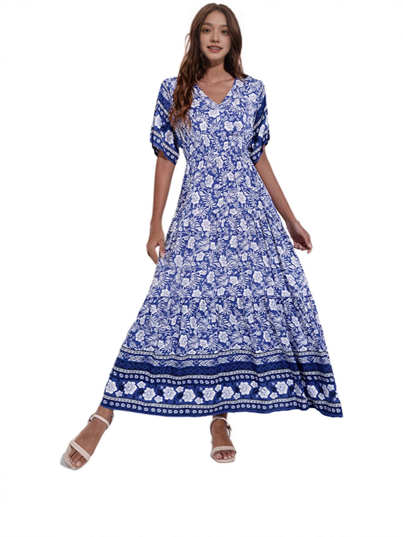 Women's Bohemian Casual Tassel Head Vacation Style Skirts