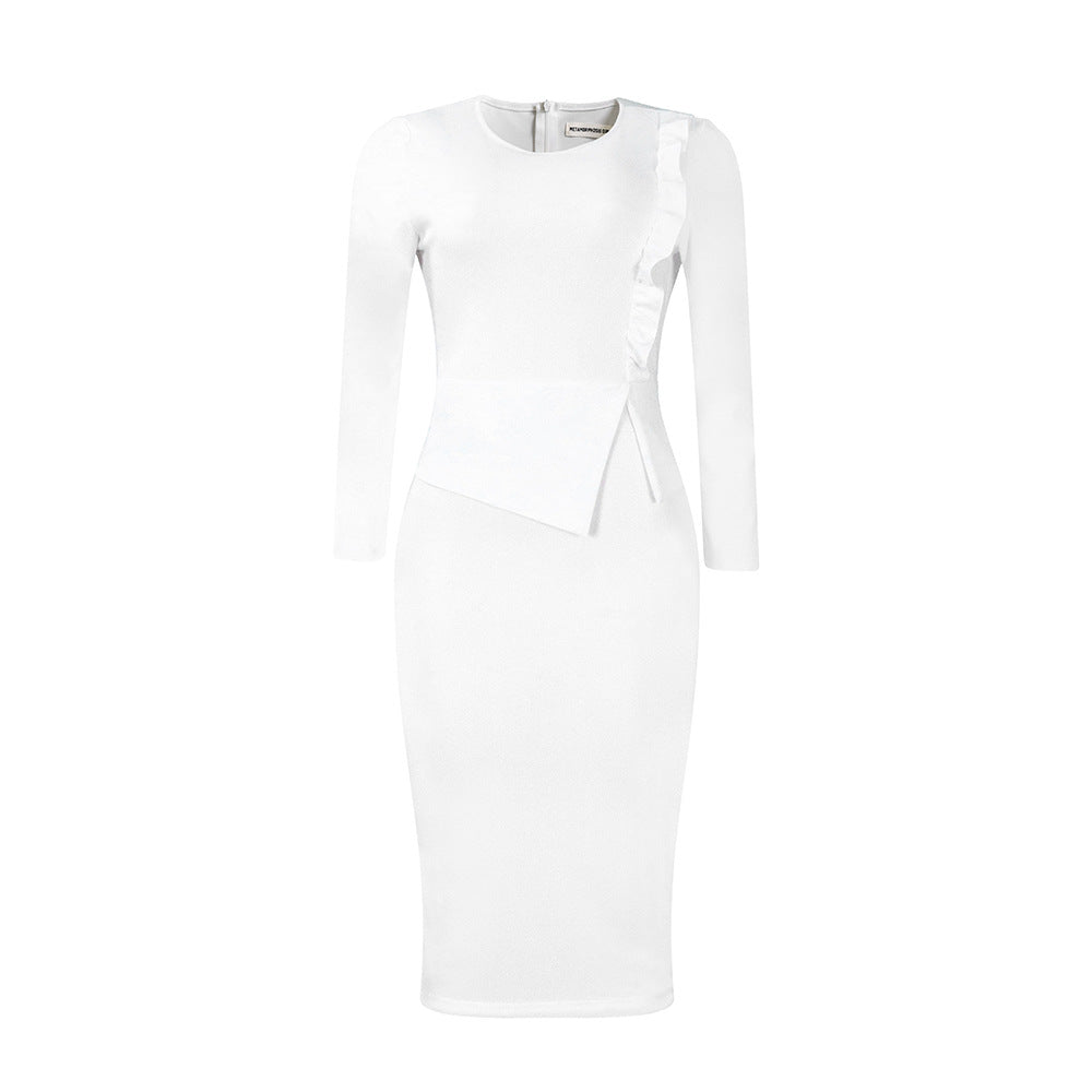 Elegant Slim Fit Pencil Fashion Hip Dress