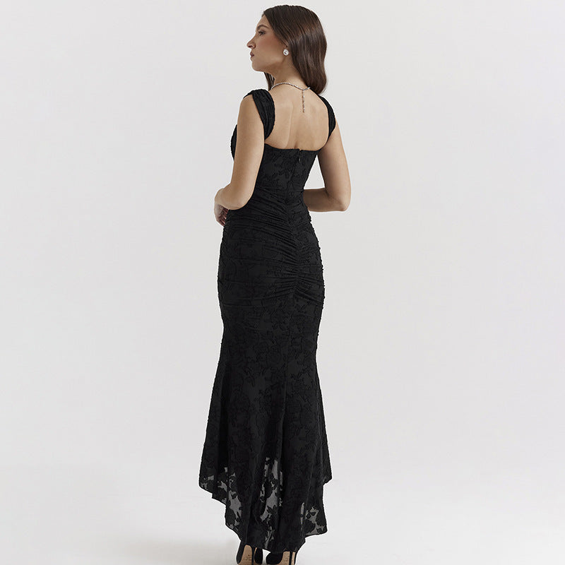 Women's Tube Fashion Sexy Hot Elegant Backless Fishtail Dress