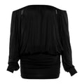 Women's Long Sleeve For Slimming Batwing Pure Hot Skirts