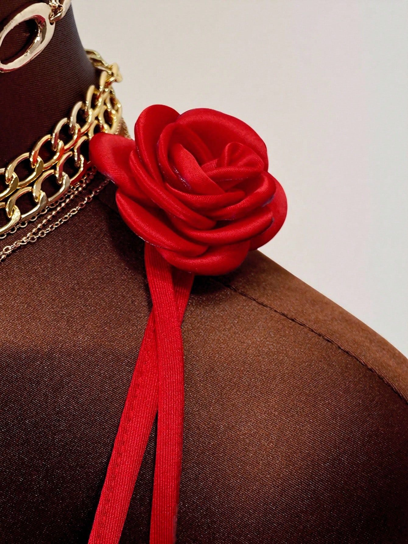 Women's Knitted Backless Three-dimensional Flower Suspender Dress