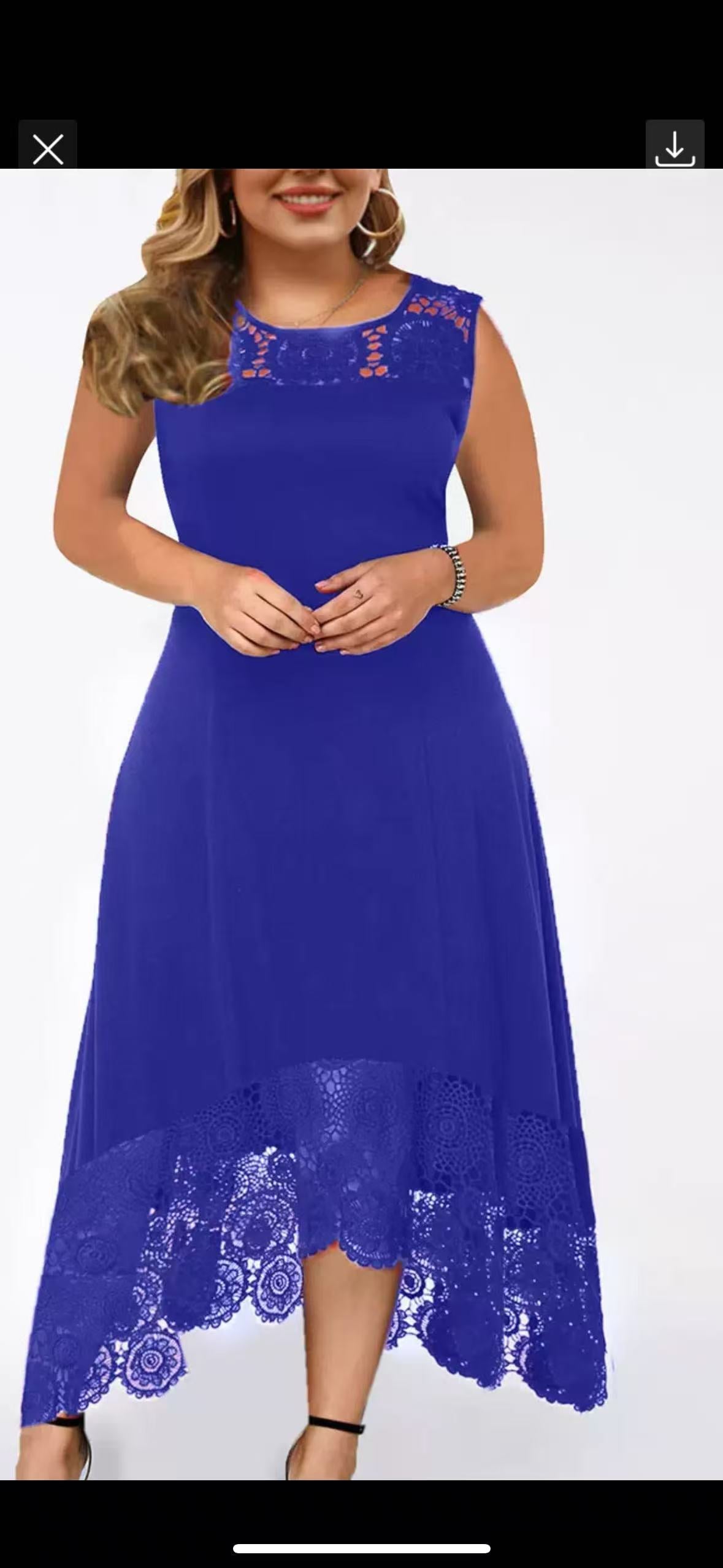 Pretty Attractive Women's Round Neck Printed Plus Size