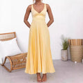 Women's Sling Folding Elegant Sexy Party Backless Dress