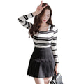 Women's Summer Pleated Slimming High Waist Skirt