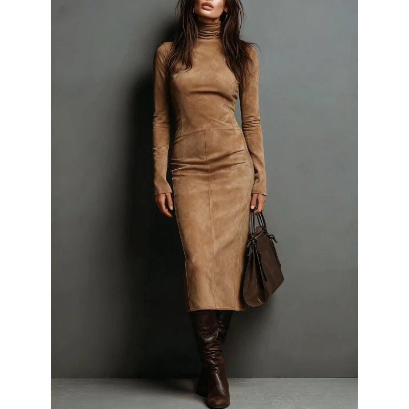 Women's Sexy Slim Long Sleeve Bottoming Slimming Match With Temperament Dress