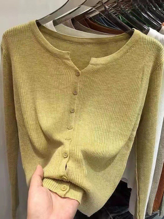 Women's Outer Wear Spring Long Sleeve Inner Women's Sweater