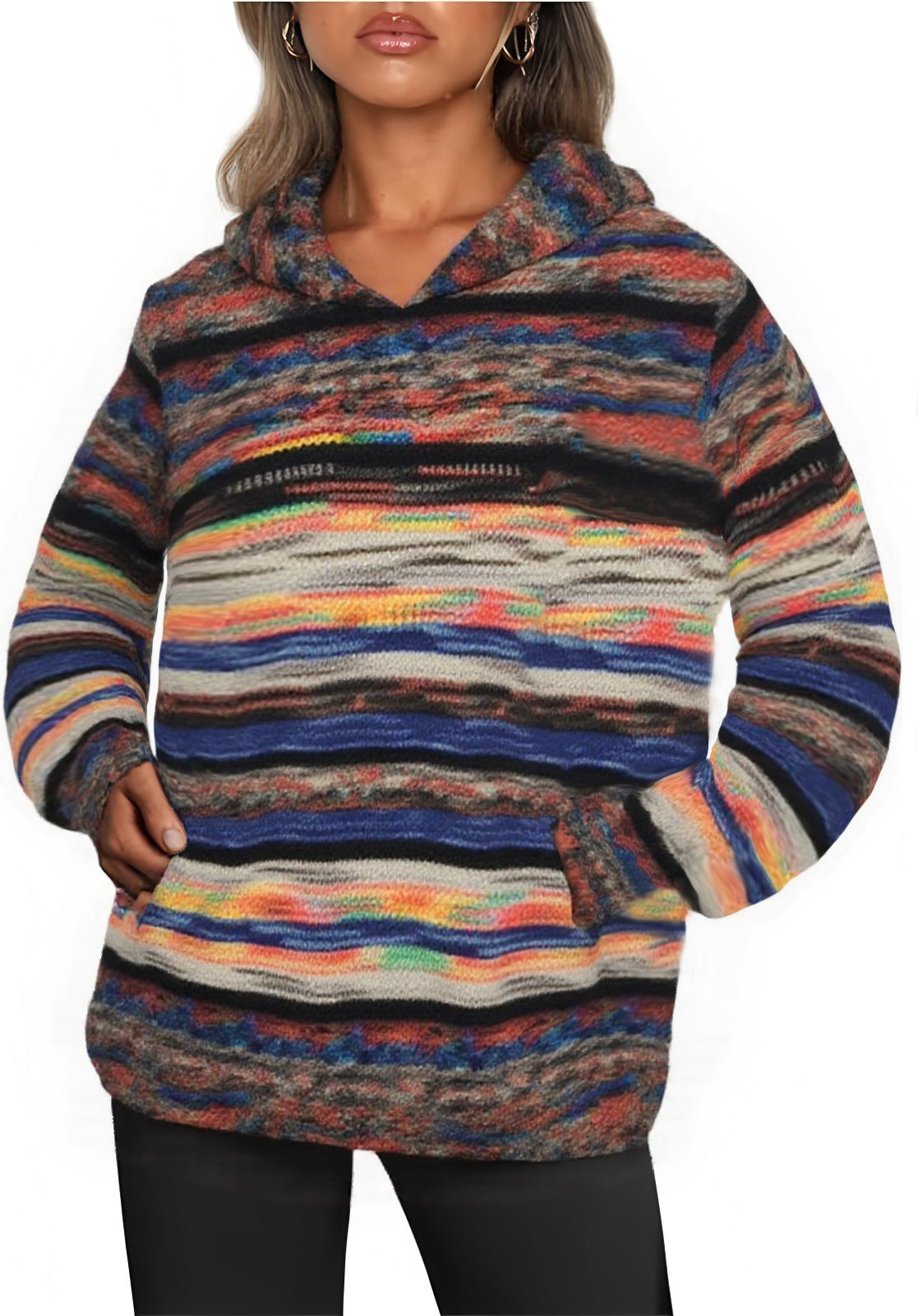 Classy Women's Spring Thin Outerwear Baggy Sweaters