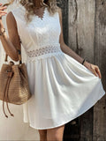 Fashion Creative Elegant Pretty Lace Stitching Dress