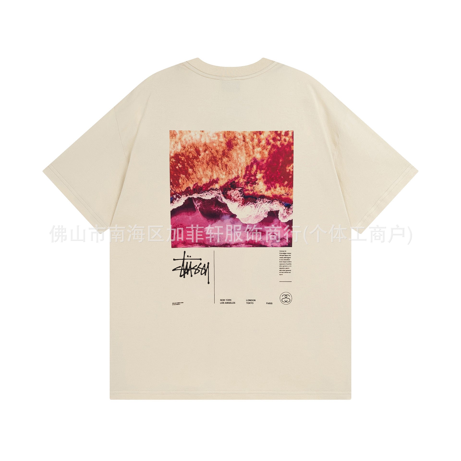 Women's & Men's Fashion Classic World Parade Printed Letters Women's T-shirt