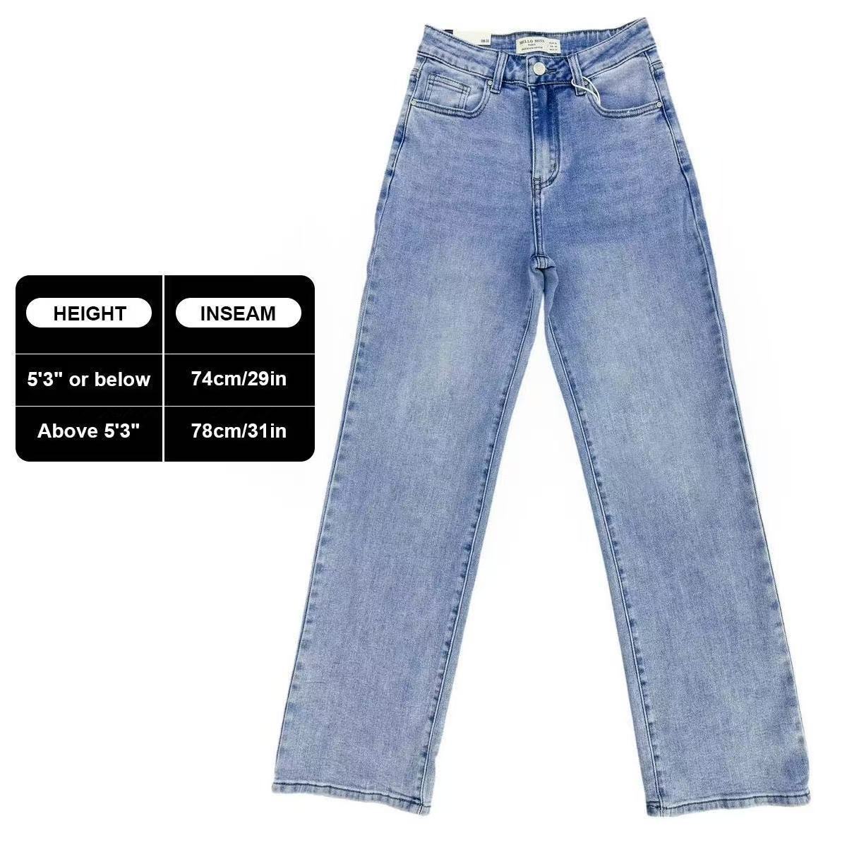 Glamorous Graceful New Women's Loose Straight Jeans