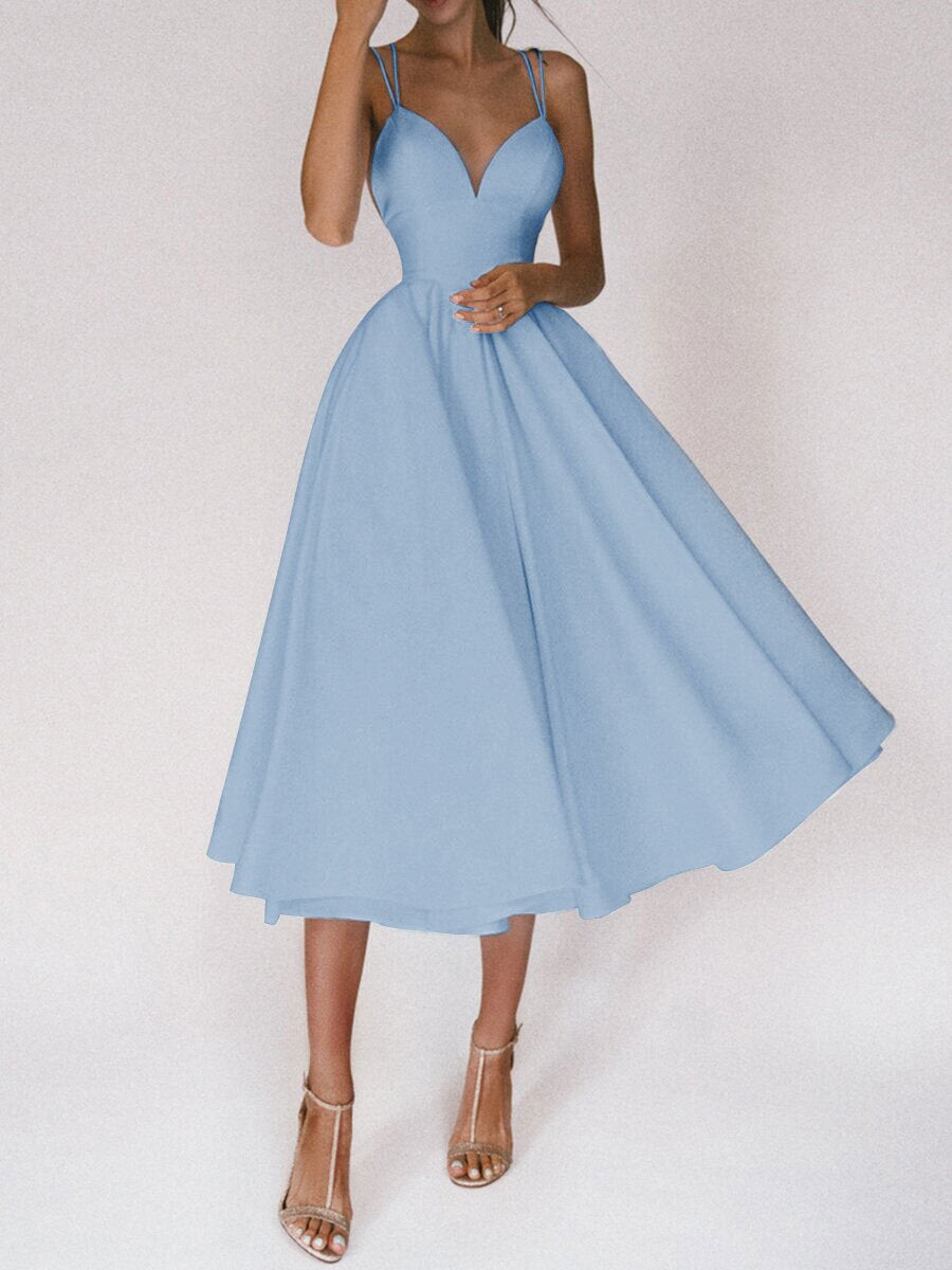 Women's Sling Fashion Sexy Large Swing Dress