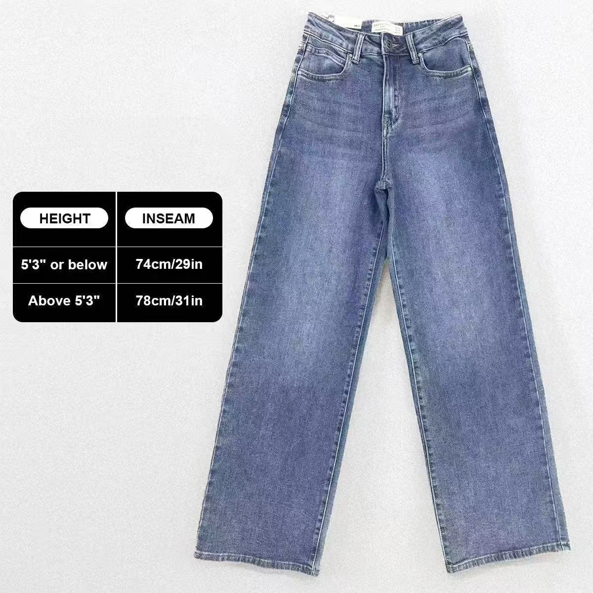 Glamorous Graceful New Women's Loose Straight Jeans