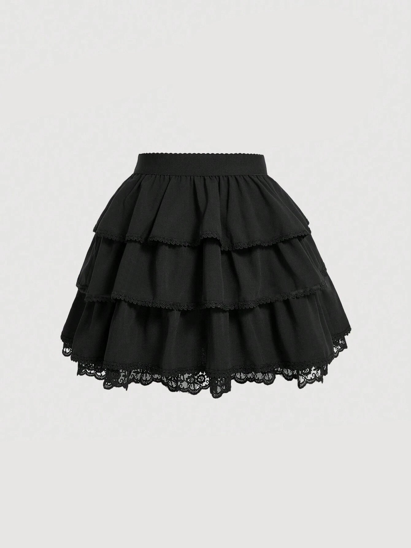 Women's Bubble Slimming Flounce Cake Dress A- Skirts