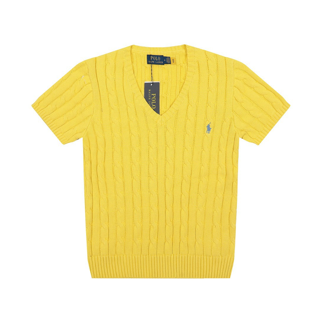 Pullover Embroidery Twist Needle Casual Sleeve Women's Sweater