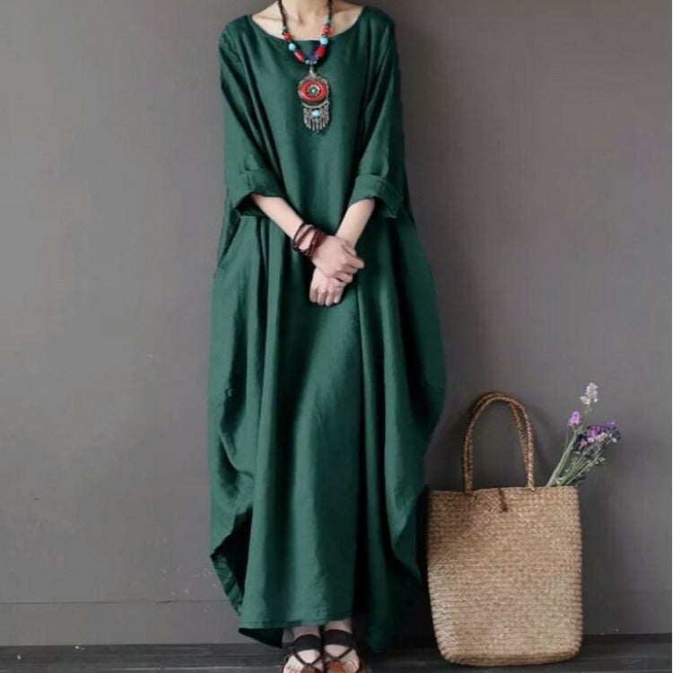 Innovative Casual Classy Loose Cotton Linen Plus Size